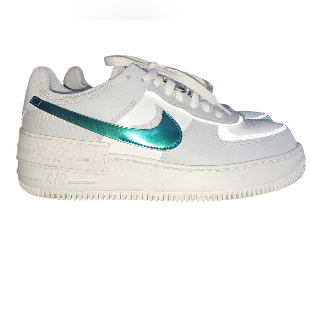 Nike Air Force 1 Shadow 'Bright Spruce' Women's Size 8